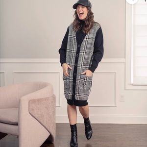 Women’s V-neck Sweater dress